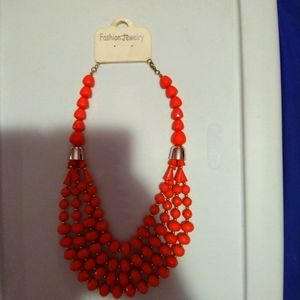 3 layers of balls necklace